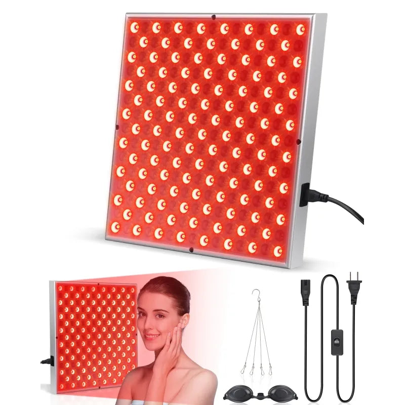 LED Red Light Therapy Panel Lamp